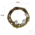 thumbnail image 6 of Haunted Hill Farm 15 in Natural Wreath with Tombstones and Houses, HHWRTHTOMB-0BR, 6 of 10