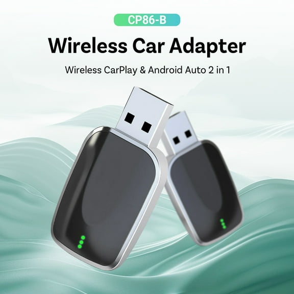 Ottocast Original Car Carplay Wired to Wireless Android Auto Dual Channel U Disk Type
