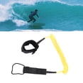 thumbnail image 1 of 9.8ft Surf Leash Spiral 7mm Thickness TPU Coiled Paddle Board Leash Paddleboard Rope for Surfing and Paddleboarding, 1 of 7