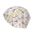 thumbnail image 2 of Logiee Lavender Flowers Print Unisex Knit Beanie for Men Women Winter Hat,Beanies Skull Caps, 2 of 7