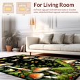 thumbnail image 2 of Ultra Soft Area Rug, Sophisticated Low Profile Fall Decor, Non Slip, Stain Resistant, Washable Area Rugs for Living Room, Bedroom(Green, 6X9), 2 of 8