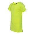 thumbnail image 2 of Next Level - Girls’ CVC Princess T-Shirt - 3712 - Neon Yellow - Size: M, 2 of 2