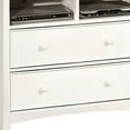 thumbnail image 3 of Contemporary Style Wooden Media Chest White - Saltoro Sherpi, 3 of 7