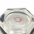 thumbnail image 3 of Allume 1Pc Oil Liquid Level Gauge Sight Glass 3/4 BSPT Male Threaded Plastic Air Compressor Fittings Oil Sight Glass Clear, 3 of 8