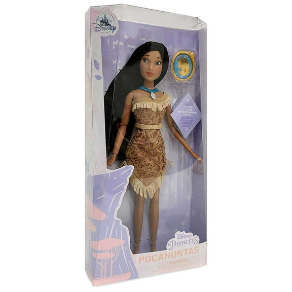 Disney Princess Pocahontas Classic Doll with Pendant New with Box