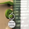 thumbnail image 6 of Yobent Brother Sister Gifts for Birthday Christmas Valentines, Sibling Keychain, 6 of 6