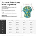 thumbnail image 5 of Gukieu Bee Sunflower Print Men's Short-sleeved Shirts, Button-down Pocket Shirts, T-shirts, Beach Vacation Travel Summer Clothing-4X-Large, 5 of 5