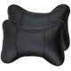 thumbnail image 1 of 2 uds, almohada de cuero transpirable para asiento de coche, cojín para reposacabezas de coche, reposacabezas automático, almohada de seguridad para coche, negro (negro) RV, 1 of 5