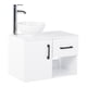 thumbnail image 1 of Mueble Gabinete Para Baño Con Ovalin y Monomando blanco, 1 of 8