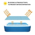 thumbnail image 4 of Eco-Friendly Swimming Pool Heat Insulation Membrane -Dust Constant Temperature Outdoor Waterproof Cover, 4 of 7