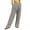 Khaki, variant on EDFBUYKRS Women Pants Casual Loose Pants for Women Work Petite Women's Casual Pants High Waisted Wide Leg Trousers Straight Pants with Crinkle Design for Daily Wear Outdoor Sports Home Comfort Xl
