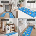 thumbnail image 5 of Pioneer Flower Floral Print Pattern Kitchen Rugs Sets Of 3,Kitchen Runner Rugs Non Skid Washable,Decorative Kitchen Floor Mats for Kitchen,Sink,Laundry,17X30 Inch + 17X47 Inch + 17X59 Inch, 5 of 6