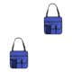 thumbnail image 1 of Naiovety silla de camping al aire libre reposabrazos bolsa colgante lateral gran capacidad bocadillos artículos diversos suministro de bolsillo para Azul 2piezas Naiovety CBP547965, 1 of 5