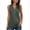 Army Green, variant on Njoeus Women's Button V-Neck Tank Tops, Womens Casual Sleeveless Ribbed Shirts Tunic Tops Summer Loose Dressy Blouse Long Tees S-XXL