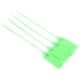 thumbnail image 4 of Bridas de plástico verdes de 30 cm, paquete de 100, desechables y autoblocantes, ideales para organizar equipaje, zapatos y etiquetar, 4 of 8