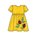 thumbnail image 3 of New Look UN6647A Sewing Pattern N6647 Toddlers' Dresses with Appliques, Various, White, 3 of 3