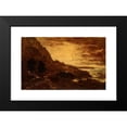 thumbnail image 2 of Ralph Albert Blakelock 14x11 Black Modern Framed Museum Art Print Titled - Sunset, Navarro Ridge, California Coast (ca. 1870-1879), 2 of 5