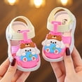 thumbnail image 2 of HUANBAI Girls Sandals For Toddlers 1 3 Years Breathable Lightweight Casual Outdoor Summer Shoes For Everyday Wear And School 6-9 Months, 2 of 6