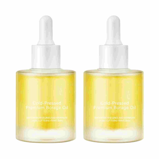 Aceites esenciales Elementos esenciales para el hogar Aceite de onagra facial de lujo,suero hidratante facial de borraja,piel reafirmante,suero hidratante antioxidante de(Buy 2 Save 10%)
