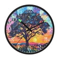 thumbnail image 2 of Voice Activated Clock with Glow Light 12 Inch Large Silent Wall Clock Battery Operated for Home Decor An Oak Tree, 2 of 8