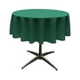 thumbnail image 1 of LA Linen TCpop58R-TealP43 Polyester Poplin Tablecloth, Teal - 58 in. Round, 1 of 1
