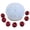 B, variant on Raspberry Fondant Molds Silicone Mulberry Mold, Fondant Molds Soap Candle Mulberry Wax Melts Molds for Cake Cupcake Topper Decoration - 2.24 in