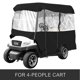 thumbnail image 1 of Funda coche suministros golf cuatro plazas negra ENC-011, 1 of 8