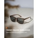 thumbnail image 3 of Gafas de Sol Polarizadas TIJN Clásicas con Montura Cuadrada y Protección UV400, 3 of 7