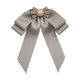 thumbnail image 1 of Broche de lazo preatado Yuyangstore para mujer con cuentas gris, 1 of 8