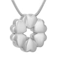 thumbnail image 3 of cineraria cineraria cineraria de Cremación de material acero Inoxidable, , Corazones, Colgante de Plata, 3 of 9