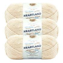 Lion Brand Yarn Heartland Acadia Medium Acrylic Yarn 3 Pack
