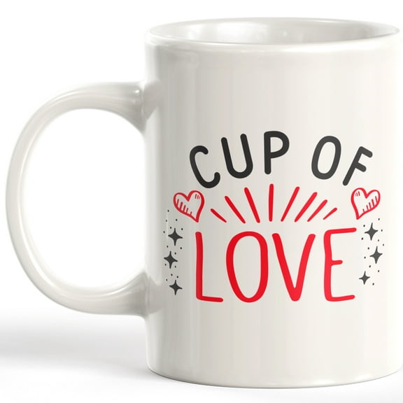 Cup Of Love 11oz Plastic Coffee Mug