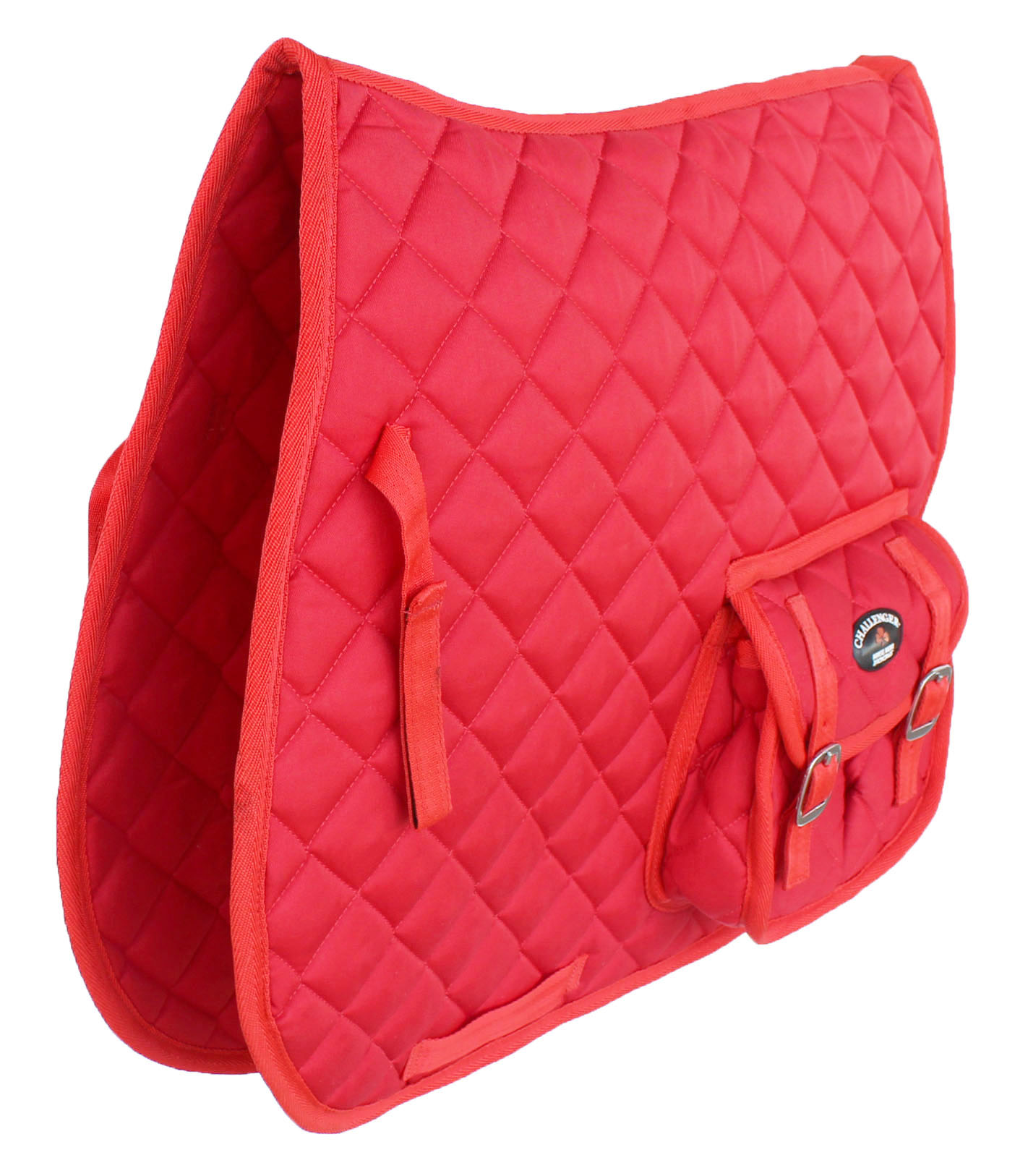 Horse Quilted ENGLISH SADDLE PAD Trail Pockets 72113116