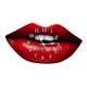 thumbnail image 5 of Reloj de pared con forma de labios rojos para mujer, colgante, decoración del hogar, adorno artístico ligero, sin , para comedor, granja, hotel., 5 of 9
