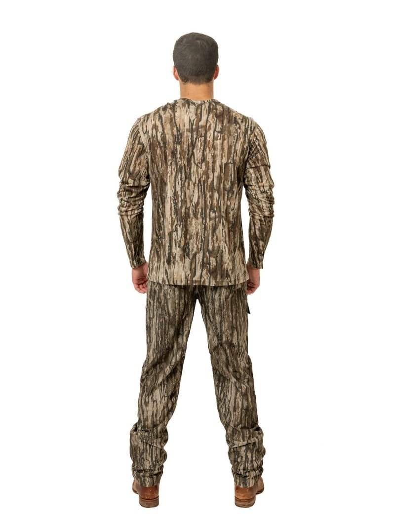 Realtree Men's Legacy Camo Shirt Long Sleeve Lightweight for