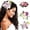 B, variant on AWAYTR 3 Pcs Flower Hair Clips - Flower Hair Pins Large Hair Flowers For Women Hawaiian Hair Accessories Wedding Hair Piece