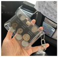 thumbnail image 5 of Caja de plástico de PVC para clasificar monedas, porta monedas, cadena de cuentas, posición de tarjeta para monedas, porta monedas, monedero transparente, 5 of 5