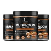 (3 Pack) Mushroom Coffee Powders | Mushroom Supplement 7 Superfood Mix with Lion's Mane, Reishi, Chaga, Cordyceps, Shiitake, Maitake & Turkey Tail