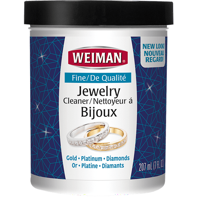 Weiman Fine Jewelry Cleaner for Gold, White Gold, Precious Stones, 7oz