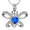 Steel, variant on Cremation Jewelry Butterfly Urn Pendant Necklaces for Women Crystal Birthstone Urns for Human Ashes Memorial Locket Keepsake Ashes Jewelry