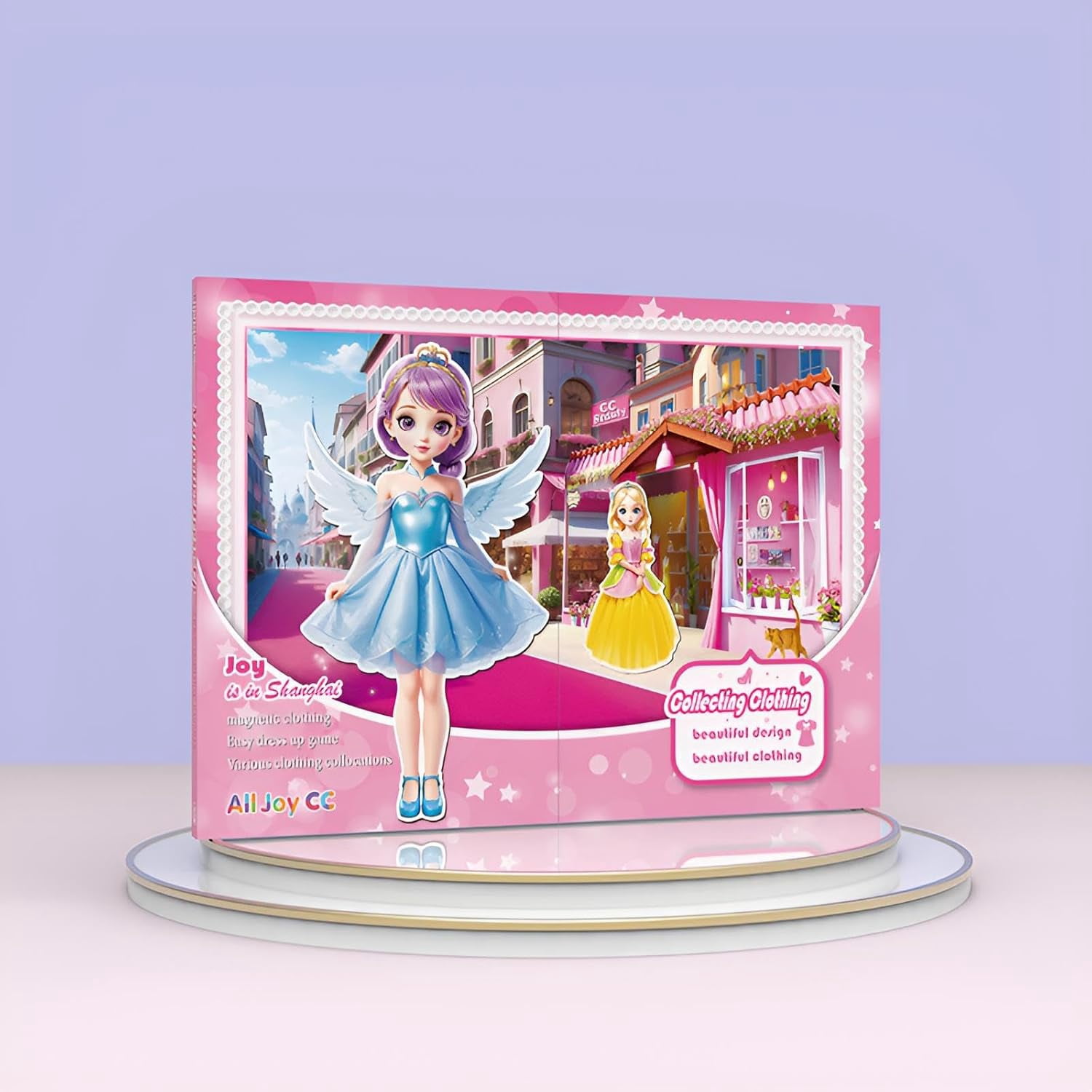 princess magnetic dress up dolls Disney Princess Magnetic Dress-up Wooden Doll Pretend Play Set