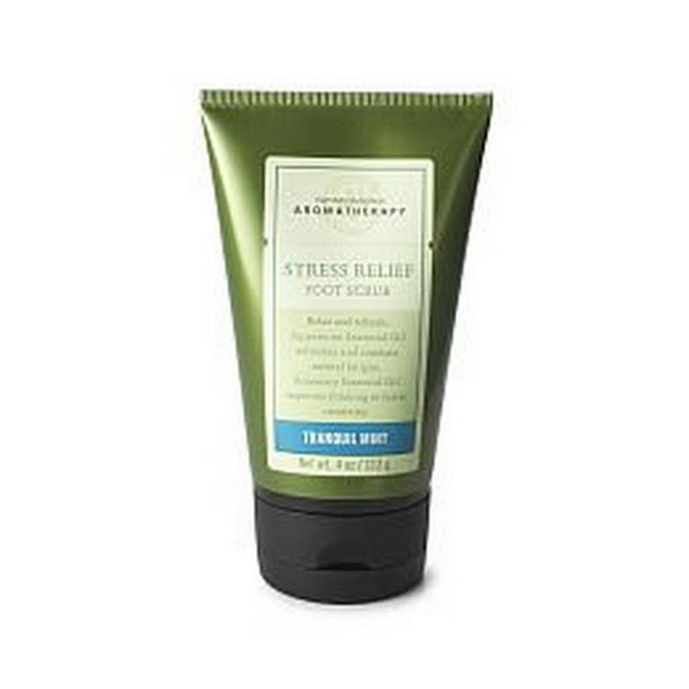 Bath & Body Works Aromatherapy Stress Relief Foot Scrub Tranquil Mint