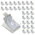 thumbnail image 4 of DINHEAROM 20Pcs Silver Aluminum Glass Shelf Bracket Pegs For Stable Support In, 4 of 8