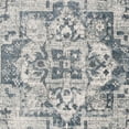 thumbnail image 3 of SAFAVIEH Oregon Coriander Floral Bordered Area Rug, Navy/Ivory, 5'1" x 7'6", 3 of 4
