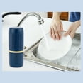 thumbnail image 2 of Mini Portable Dishwasher Fruit and Vegetable Wireless Cleaning Machine Quickly Remove Oil Stain Tableware Washing Device Multicolor, 2 of 4
