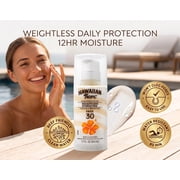 Hawaiian Tropic Silk Hydration Face Lotion Sunscreen SPF 30 1.7 oz (Pack of 2)