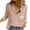 Pink, variant on 2025 Women's Maple Leaf Print Shirt Long Sleeve Casual Blouse | Autumn Street Style & Layering Essential, Navy, L