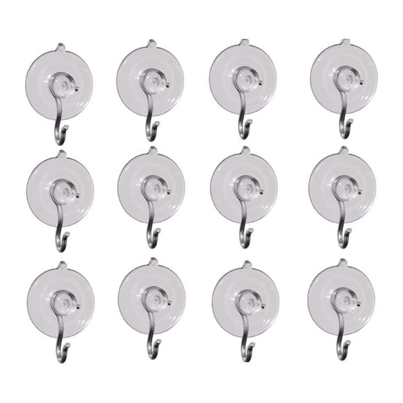 WIFKLSIIPG Suction Cups with Hooks Are Very Suitable for Signs InstalLED on Windows Holiday