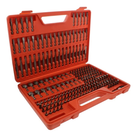 ABN Screwdriver Bit 208-Piece Set – Power Drill Bits Nut Driver Tamper