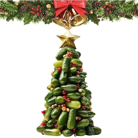 Pickle Christmas Ornament 3PCS Christmas Pickle Ornament, Pickle Lovers Outdoor Christmas Tree Decoration Gift, Funny Pickle for Christmas Holidays Party Decor (1PC) 1pc 1pc